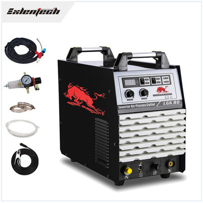 Üç Fazlı 380V Taşınabilir Plazma Kesici Kaynakçı 80amp ARC MMA Fonksiyonu