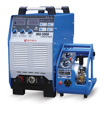 500Amps Mig Mag Co2 Kaynak Makinesi Igbt Inverter Çift Modül