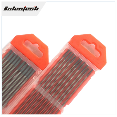 Gri WC20 TIG Kaynak Tungsten Elektrotları %2 Ce 3/32&quot;X 7&quot; 10 Adet